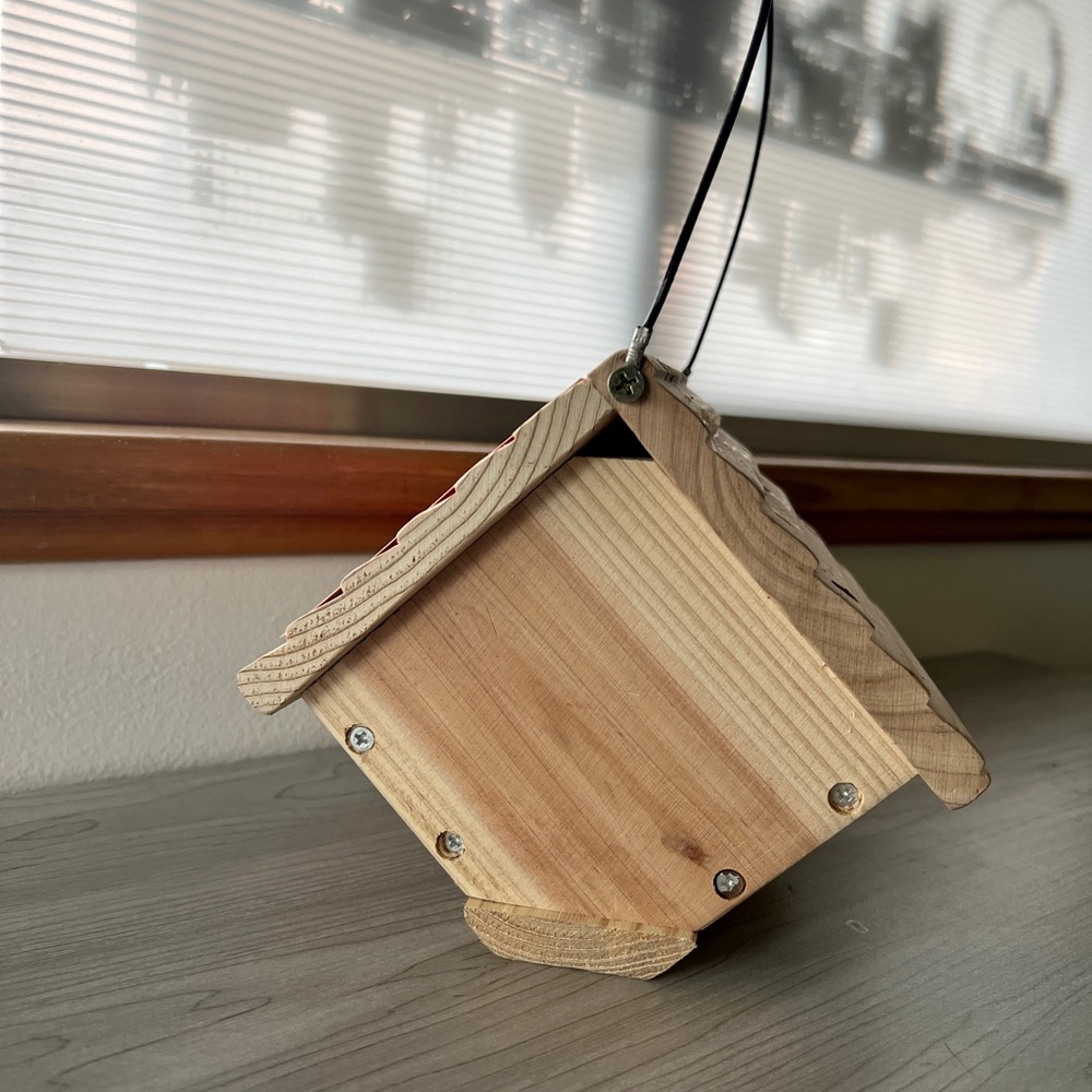 Bird House - Wren House NWT Unfinished surface - Picture 5 of 6